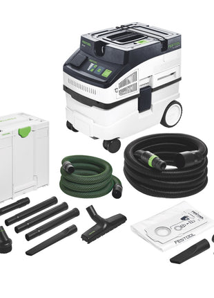 Festool CT 15 E CLEANTEC Absaugmobil 15 l ( 577410 ) + Festool RS-HW D 36-Plus ( 577258 ) Handwerker Reinigungsset - Toolbrothers