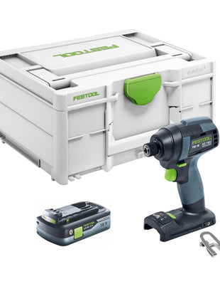 Festool TID 18 Basic-4,0 Akku Schlagschrauber 18 V 180 Nm 1/4" ( 577054 ) + 1x Akku 4,0 Ah + Systainer - ohne Ladegerät - Toolbrothers