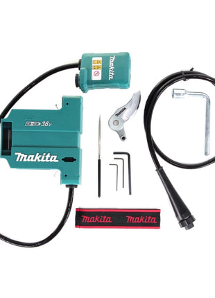 Makita DUP 361 Z 2 x 18 V Li- Ion Sécateur sans fil +  Carton avec Accessories - sans Batterie ni Chargeur