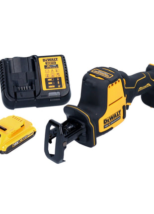 Sierra sable a batería DeWalt DCS 369 D1 sierra alternativa 18 V sin escobillas + 1x batería 2,0 Ah + cargador