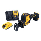 Sierra sable a batería DeWalt DCS 369 D1 sierra alternativa 18 V sin escobillas + 1x batería 2,0 Ah + cargador