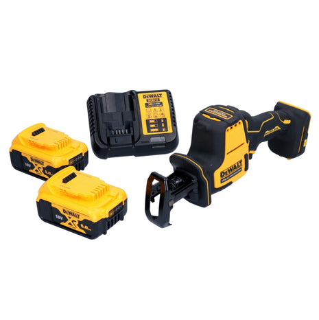 DeWalt DCS 369 P2 Akku Säbelsäge Reciprosäge 18 V Brushless + 2x Akku 5,0 Ah + Ladegerät