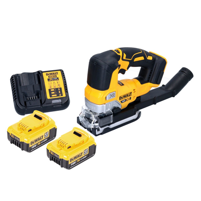 DeWalt DCS 334 M2 Akku Pendelhub Stichsäge 18 V Brushless + 2x Akku 4,0 Ah + Ladegerät - Toolbrothers
