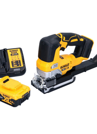 DeWalt DCS 334 P1 Akku Pendelhub Stichsäge 18 V Brushless + 1x Akku 5,0 Ah + Ladegerät - Toolbrothers