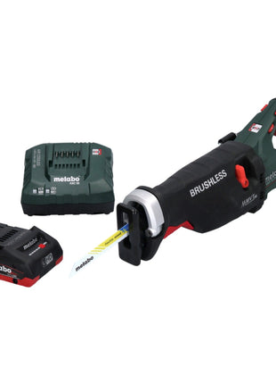 Sierra sable a batería Metabo SSEP 18 LTX BL MVT 18 V sin escobillas + 1x batería 4,0 Ah + cargador