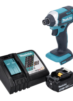 Makita DTD 152 RM1 Akku Schlagschrauber 18 V 165 Nm + 1x Akku 4,0 Ah + Ladegerät