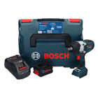 Bosch GDS 18V-1000 C Atornillador de impacto giratorio a batería profesional 18 V 1000 Nm BITURBO Brushless + 1x batería ProCORe 8,0 Ah + cargador + módulo Bluetooth GCY 42 + L-Boxx