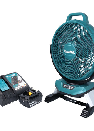 Makita DCF 301 RM1 Akku Ventilator Lüfter 18 V 33 cm + 1x Akku 4,0 Ah + Ladegerät - Toolbrothers