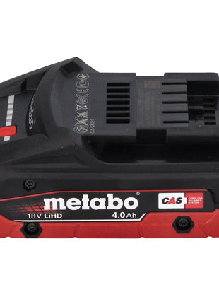 Metabo KH 18 LTX BL 28 Q Akku Bohrhammer 18 V 3 J SDS plus Brushless + 1x Akku 4,0 Ah + metaBOX - ohne Ladegerät