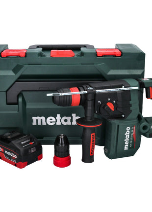 Metabo KH 18 LTX BL 28 Q Akku Bohrhammer 18 V 3 J SDS plus Brushless + 1x Akku 8,0 Ah + metaBOX - ohne Ladegerät