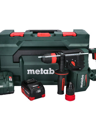 Metabo KH 18 LTX BL 28 Q Akku Bohrhammer 18 V 3 J SDS plus Brushless + 1x Akku 8,0 Ah + Ladegerät + metaBOX