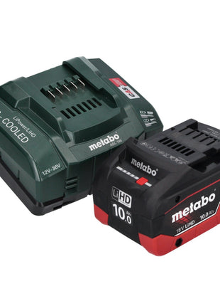 Metabo KH 18 LTX BL 28 Q Akku Bohrhammer 18 V 3 J SDS plus Brushless + 1x Akku 10,0 Ah + Ladegerät + metaBOX