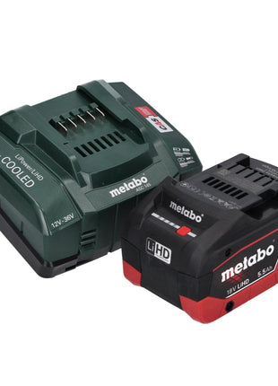 Metabo SSD 18 LTX 200 BL Akku Schlagschrauber 18 V 200 Nm 1/4" Brushless + 1x Akku 5,5 Ah + Ladegerät + metaBOX