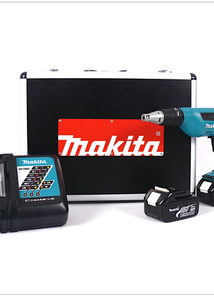 Makita BFS 451 RFE 18 V Akku Schnellbauschrauber im Alu-Koffer inkl. 2x BL 1830 B Akkus + DC18RC Ladegerät - Toolbrothers