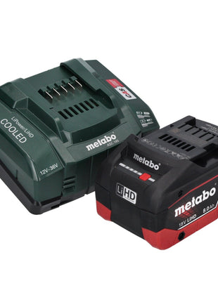 Metabo NP 18 LTX BL 5.0 remachadora ciega a batería 18 V 10 kN sin escobillas + 1x batería 8,0 Ah + cargador + metaBOX