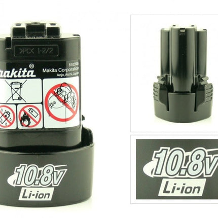 Makita DA 331 DWJ 10,8 V Li-ion Akku-Winkelbohrmaschine im MAKPAC inkl. 2x BL 1013 Akkus + DC10WA Ladegerät - Toolbrothers