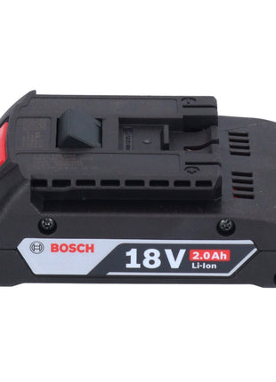 Bosch GSB 18V-60 C Taladro percutor inalámbrico profesional 18 V 60 Nm sin escobillas + 1x batería 2,0 Ah + L-Boxx - sin cargador