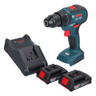 Bosch GSR 18V-55 Professional Akku Bohrschrauber 18 V 55 Nm Brushless + 2x Akku 2,0 Ah + Ladegerät