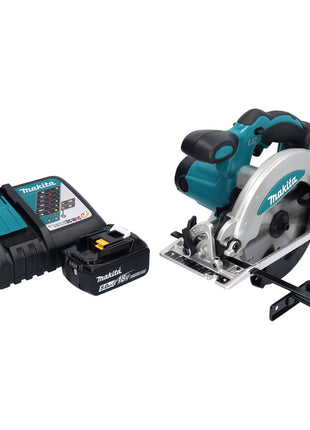 Sierra circular de batería Makita DSS 610 RT1 18 V 165 mm + 1x batería 5,0 Ah + cargador