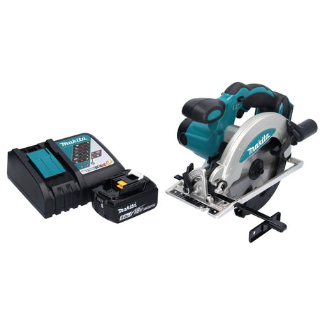 Sierra circular de batería Makita DSS 610 RT1 18 V 165 mm + 1x batería 5,0 Ah + cargador