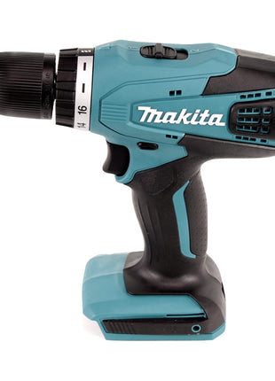 Makita DF 457 DWE 10 Akku Bohrschrauber 18 V 42 Nm G-Serie + 2x Akku 1,5 Ah + Ladegerät + 101 tlg. Bit Bohrer Set + Koffer