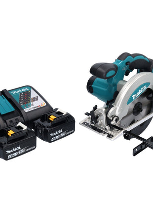 Makita DSS 610 RM Akku Handkreissäge 18 V 165 mm + 2x Akku 4,0 Ah + Ladegerät