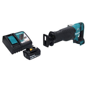 Makita DJR 187 RT1 Akku Reciprosäge Säbelsäge 18 V Brushless + 1x Akku 5,0 Ah + Ladegerät