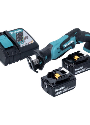 Makita DJR 185 RG Akku Recipro Säbelsäge 18 V + 2x Akku 6,0 Ah + Ladegerät