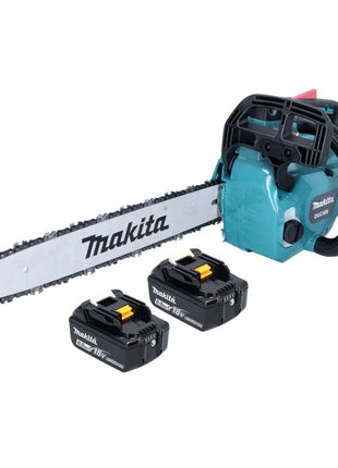 Makita DUC 406 GB Akku Kettensäge 36 V ( 2x 18 V ) 40 cm Brushless + 2x Akku 6,0 Ah - ohne Ladegerät