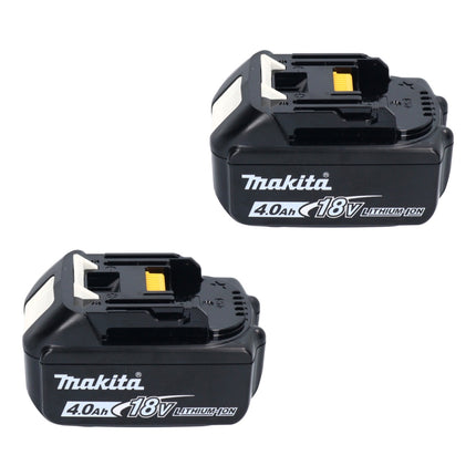 Makita DUC 356 MB Akku Kettensäge 36 V ( 2x 18 V ) 35 cm Brushless + 2x Akku 4,0 Ah - ohne Ladegerät