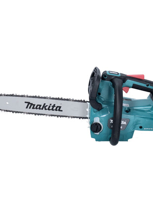 Makita DUC 356 RGB Akku Kettensäge 36 V ( 2x 18 V ) 35 cm Brushless + 2x Akku 6,0 Ah + Ladegerät