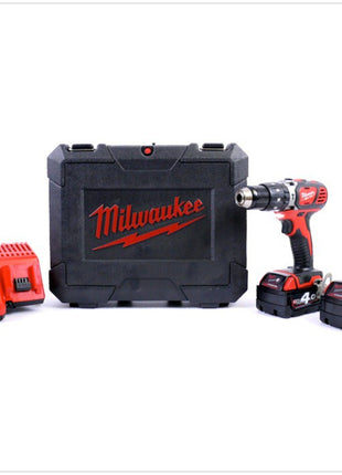 Milwaukee M18 BDD 402C 18V Li-ion Akku-Bohrschrauber + 2x Milwaukee Akku, Ladegerät, Koffer - Toolbrothers