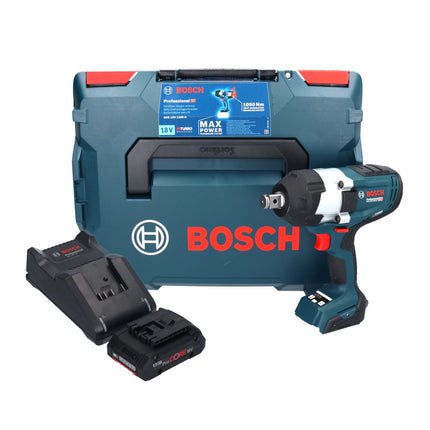 Bosch GDS 18V-1050 H  Akku Drehschlagschrauber 18 V 1050 Nm 3/4" Biturbo Brushless + 1x ProCORE Akku 4,0 Ah + Ladegerät + L-Boxx