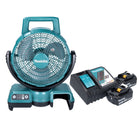Makita DCF 203 RF Akku Lüfter Ventilator 14,4 V - 18 V + 2x Akku 3,0 Ah + Ladegerät