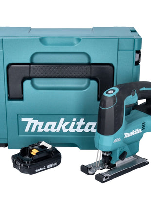 Makita DJV 184 A1J scie sauteuse pendulaire sans balais à batterie 18 V + 1x batterie 2,0 Ah + Makpac - sans chargeur