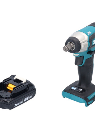 Makita DTW 181 A1 Atornillador de impacto inalámbrico 18 V 210 Nm 1/2" sin escobillas + 1x batería 2,0 Ah - sin cargador