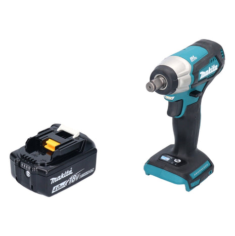 Makita DTW 181 M1 Llave de impacto a batería 18 V 210 Nm 1/2" sin escobillas + 1x batería 4,0 Ah - sin cargador