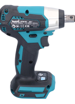 Makita DTW 181 RM1 Visseuse à choc sans fil 18 V 210 Nm 1/2" Brushless + 1x batterie 4,0 Ah + chargeur