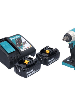 Makita DTW 181 RT Clé à chocs sans fil 18 V 210 Nm 1/2" sans balai + 2x batteries 5,0 Ah + chargeur