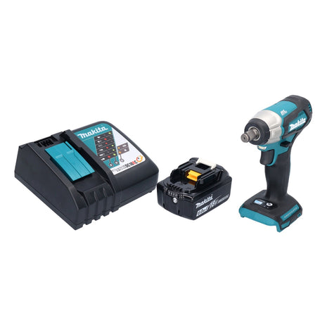 Makita DTW 181 RG1 Atornillador de impacto inalámbrico 18 V 210 Nm 1/2" sin escobillas + 1x batería 6,0 Ah + cargador