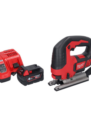 Milwaukee M18 BJS-401 Akku Stichsäge 18 V + 1x Akku 4,0 Ah + Ladegerät