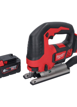 Sierra de calar a batería Milwaukee M18 BJS-601 18 V + 1x batería 6,0 Ah - sin cargador