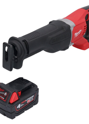 Sierra sable Milwaukee M18 BSX-401 a batería 18 V + 1x batería 4,0 Ah - sin cargador