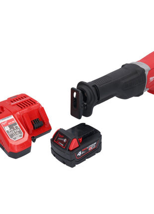 Sierra sable Milwaukee M18 BSX-401 batería 18 V + 1x batería 4,0 Ah + cargador