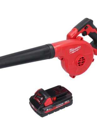 Soplador de batería Milwaukee M18 BBL-301 18 V + 1x batería 3,0 Ah - sin cargador