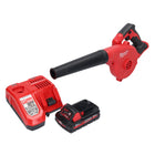 Soplador a batería Milwaukee M18 BBL-301 18 V + 1x batería 3.0 Ah + cargador