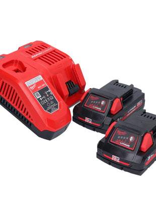 Soplador a batería Milwaukee M18 BBL-302 18 V + 2x baterías 3.0 Ah + cargador