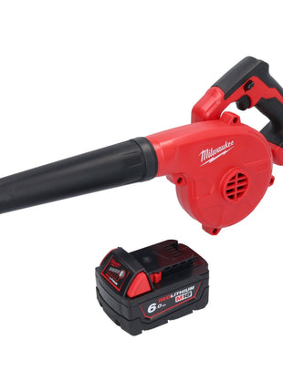 Soplador de batería Milwaukee M18 BBL-601 18 V + 1x batería 6,0 Ah - sin cargador