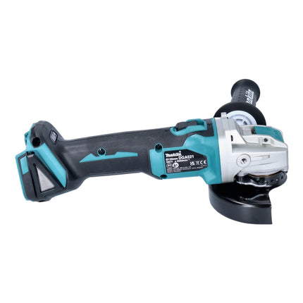 Makita DGA 521 F1X1 Akku Winkelschleifer 18 V 125 mm X-LOCK Brushless + 1x Akku 3,0 Ah - ohne Ladegerät