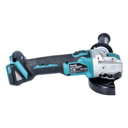Makita DGA 521 RFX1 Akku Winkelschleifer 18 V 125 mm X-LOCK Brushless + 2x Akku 3,0 Ah + Ladegerät